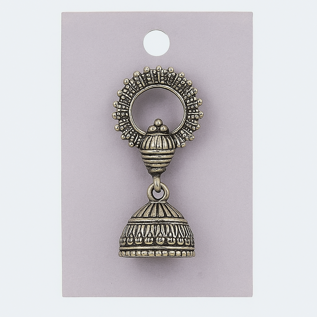 Timeless Oxidized Jhumkas – A Blend of Tradition and Charm